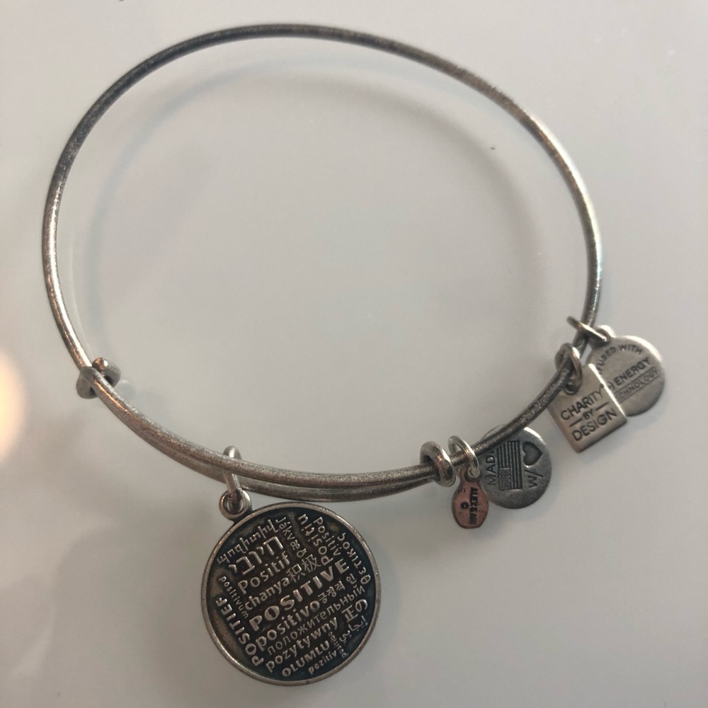 Alex and Ani positivity bracelet